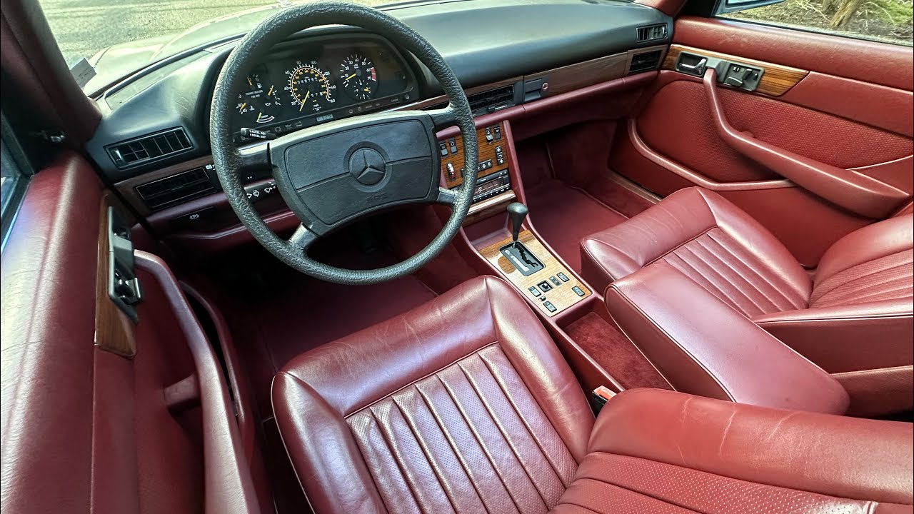 1987 Mercedes-Benz 420SEL 48,770 miles walk around cosmetic video 1/1/25