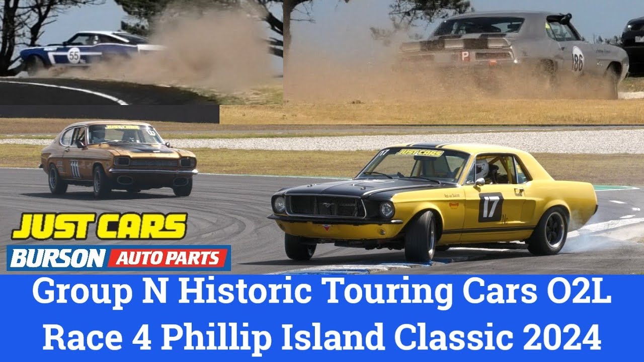 Race 4 Group N Historic Touring Cars Over 2L Phillip Island Classic 2024 Historics