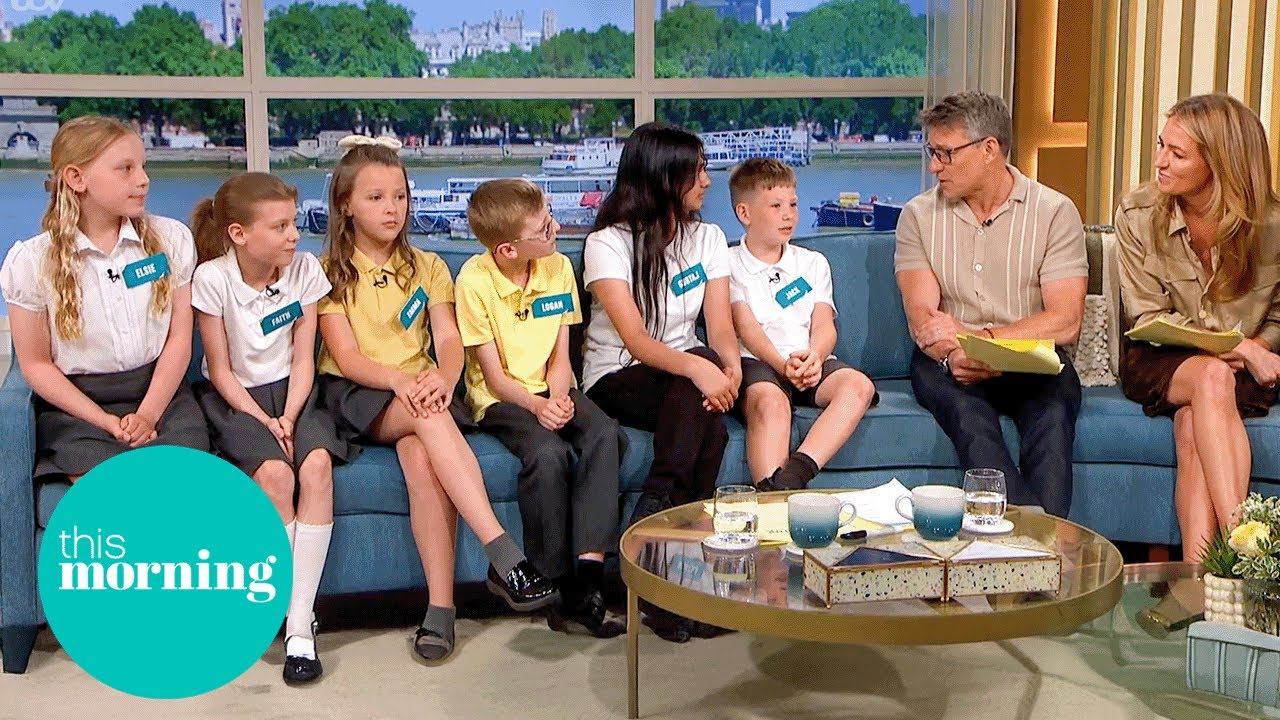 Pupils Protest School Dinner & Win a Jamie Oliver Award! | This Morning
