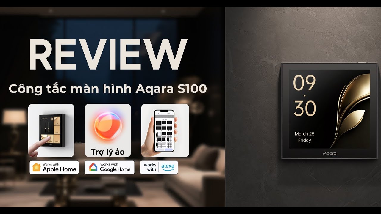 Aqara Panel Switch S100: Review, giới thiệu và hướng dẫn kết nối | Smart HomeKit