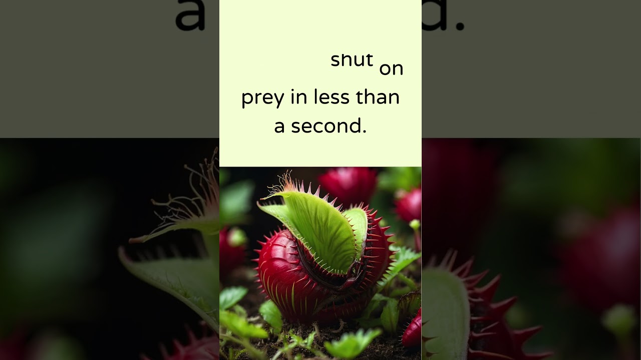 Venus Fly Trap Facts  #facts #venusflytrap #botany