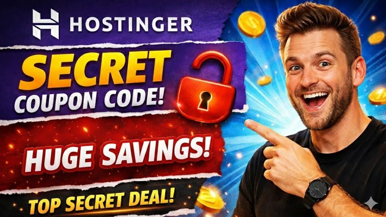 Hostinger Coupon Code 85% OFF | Biggest Hostinger Discount (Limited Time)