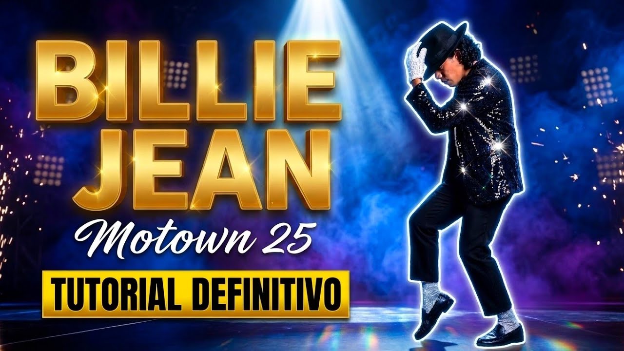 Aprende a Bailar como Michael Jackson - BILLIE JEAN MOTOWN 25