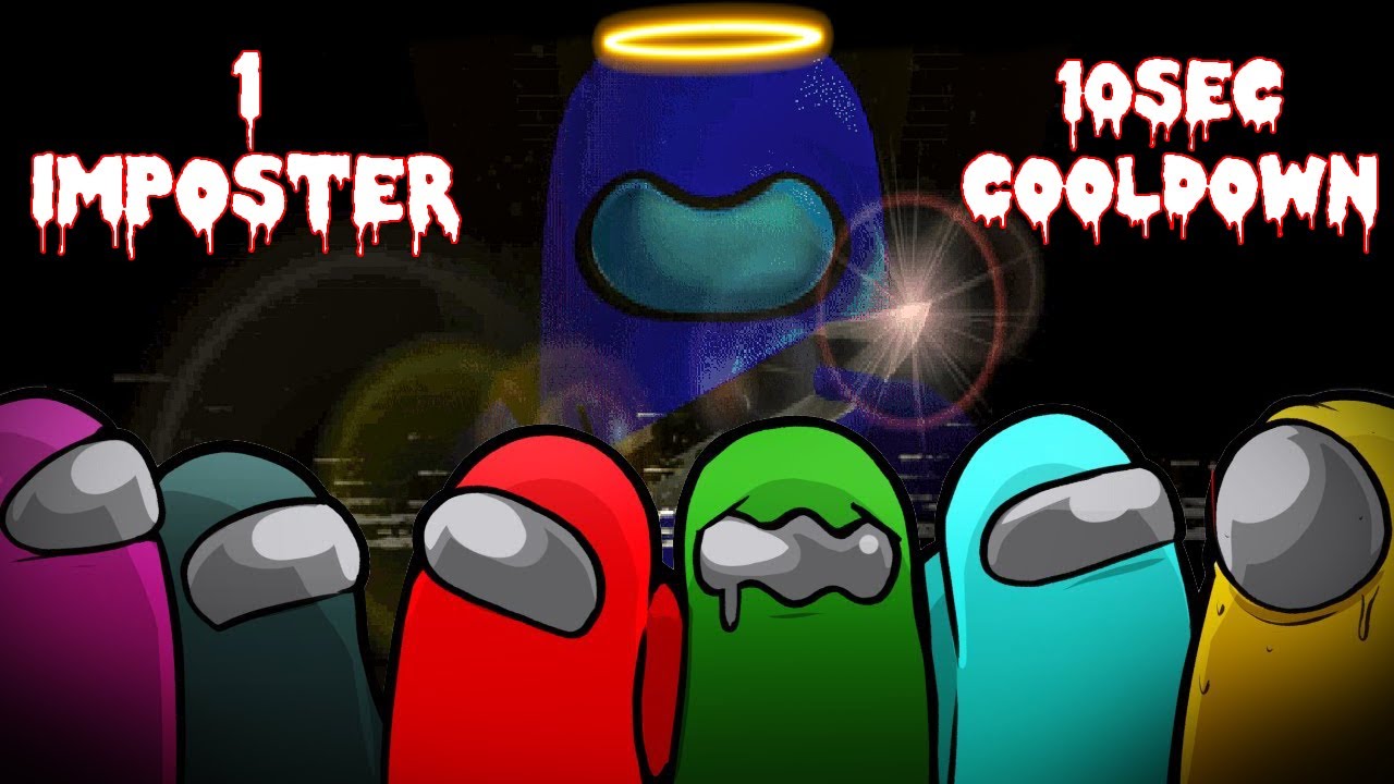 1 IMPOSTER SA 10 SEC COOLDOWN! | Among Us
