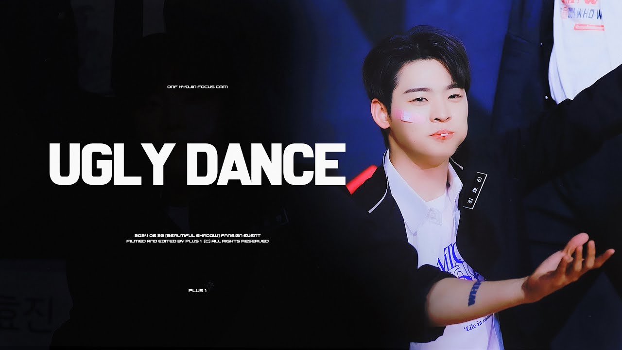 [4K] 240622 온앤오프(ONF) 효진 '춤춰 (Ugly Dance)' Fancam