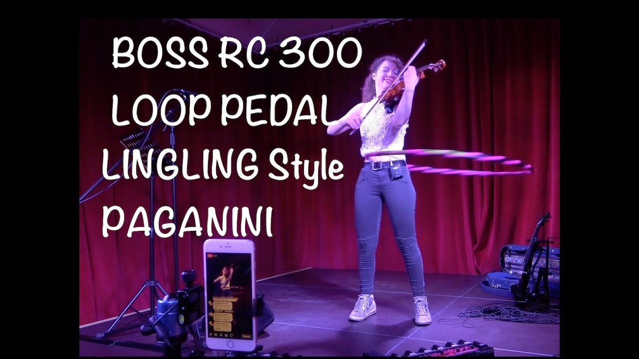 Paganini with Boss RC 300 live looping - Caroline Adomeit, violin