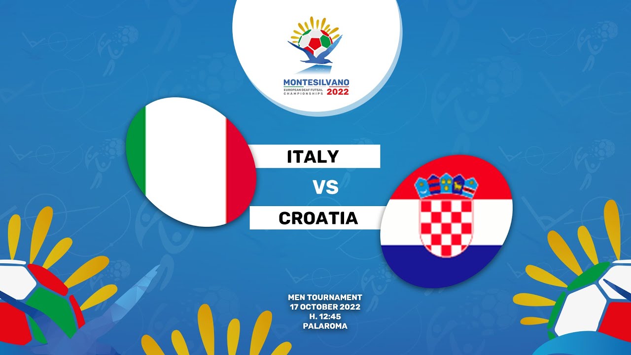 EDFC 2022 - Men Group A - Italy - Croatia
