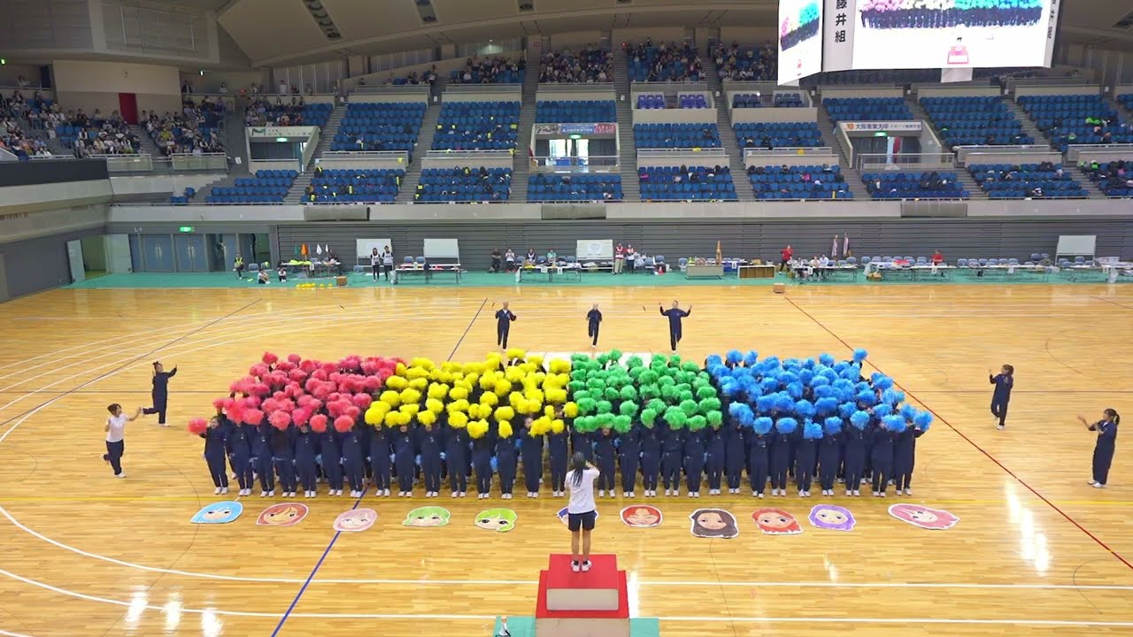 ２０２５年度体育大会 高校３年 応援合戦