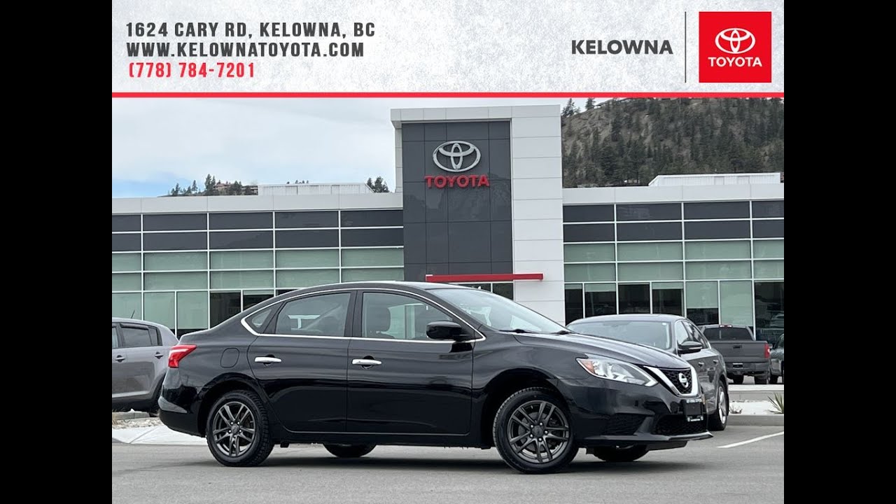 Black 2016 Nissan Sentra SV Review Kelowna BC - Kelowna Toyota