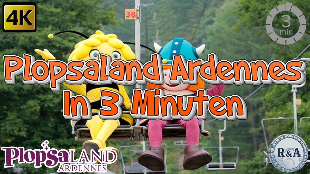 Plopsaland Ardennes (Plopsa Coo) 4K