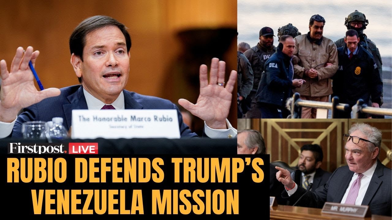 Rubio LIVE: Marco Rubio Testifies Before Senate on Venezuela Military Action | Maduro|Senate Hearing