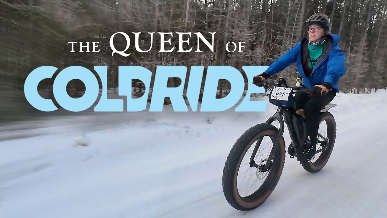 Королева Coldride: Алекс Берк участвует в зимнем ультрамарафоне.