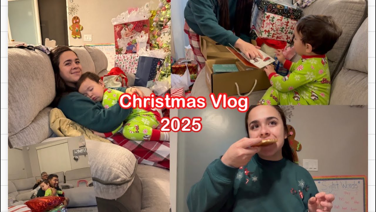 Our Christmas 2025 + Cesar made it home!🎅🏼🎄