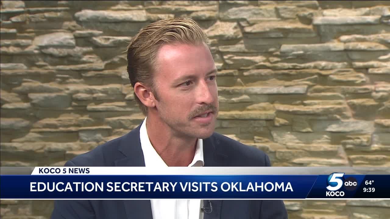 Ryan Walters talks new America First Assessment test, education secretary's visit to Oklahoma