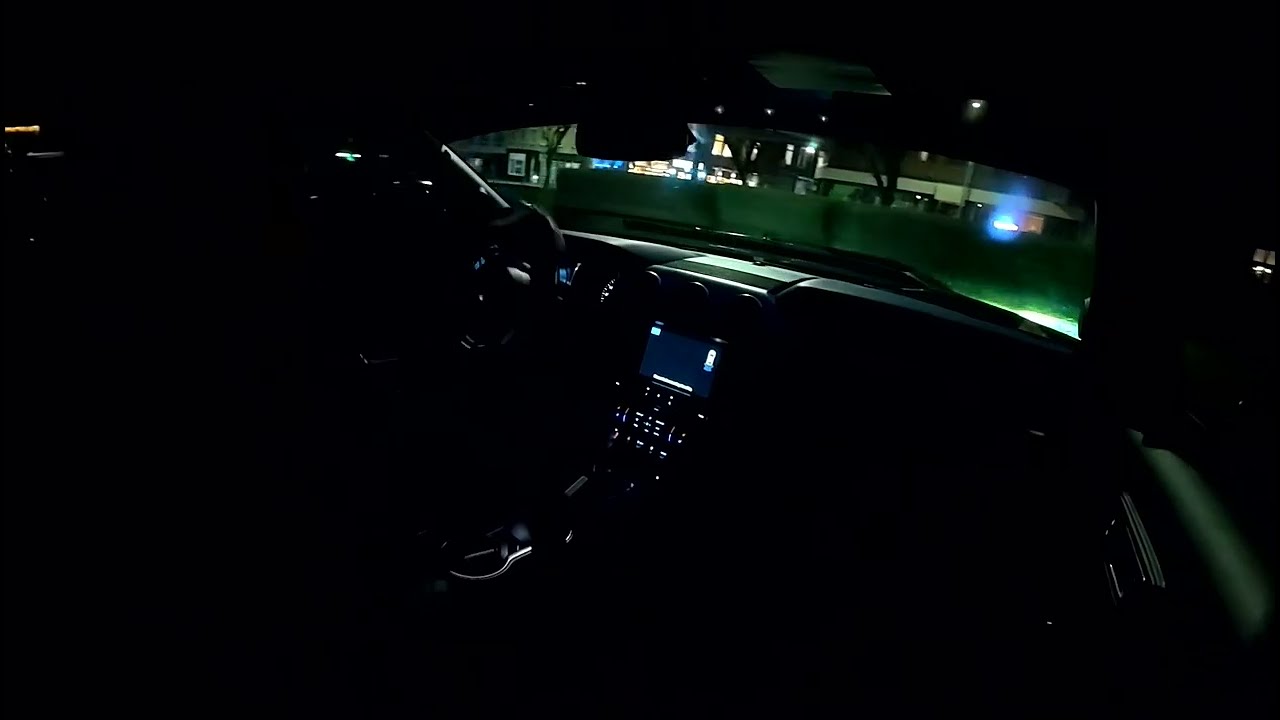 Mustang GT Cold Start - Night