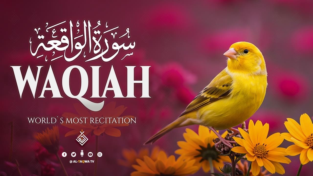 Surah Al Waqiah سورة الواقعة | This Quran Recitation Will Bring Peace to Your Heart | Al-Taqwa TV