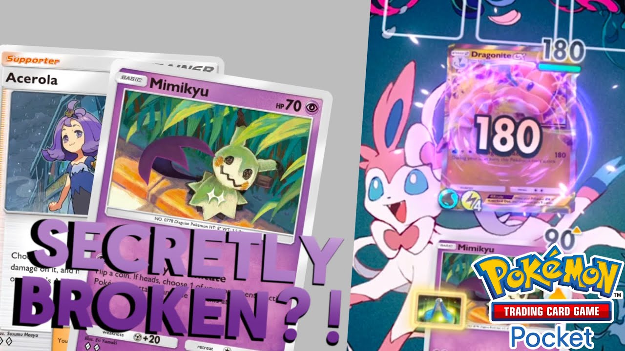 MIMIKYU IS SECRETLY BROKEN?! | Pokemon TCG Pocket Deck Build