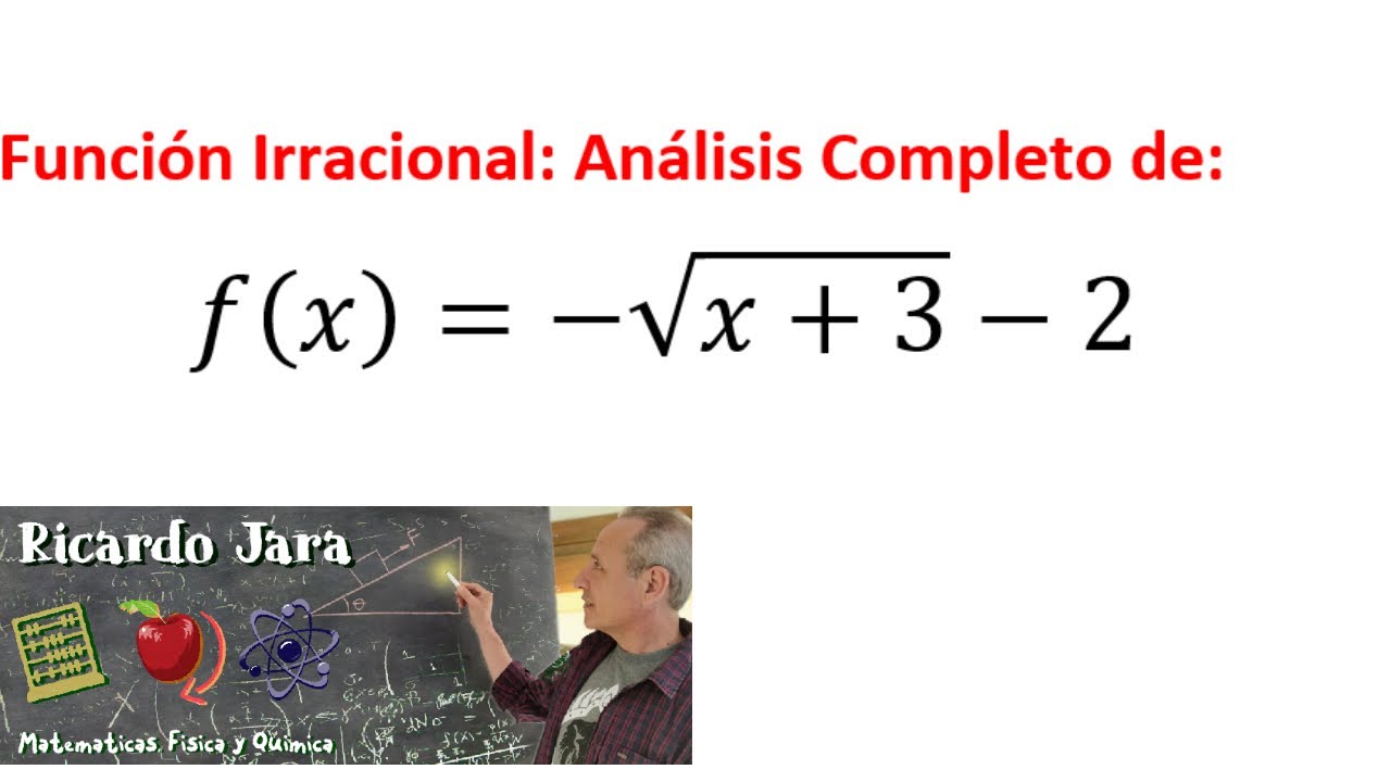 Función Irracional Análisis Completo