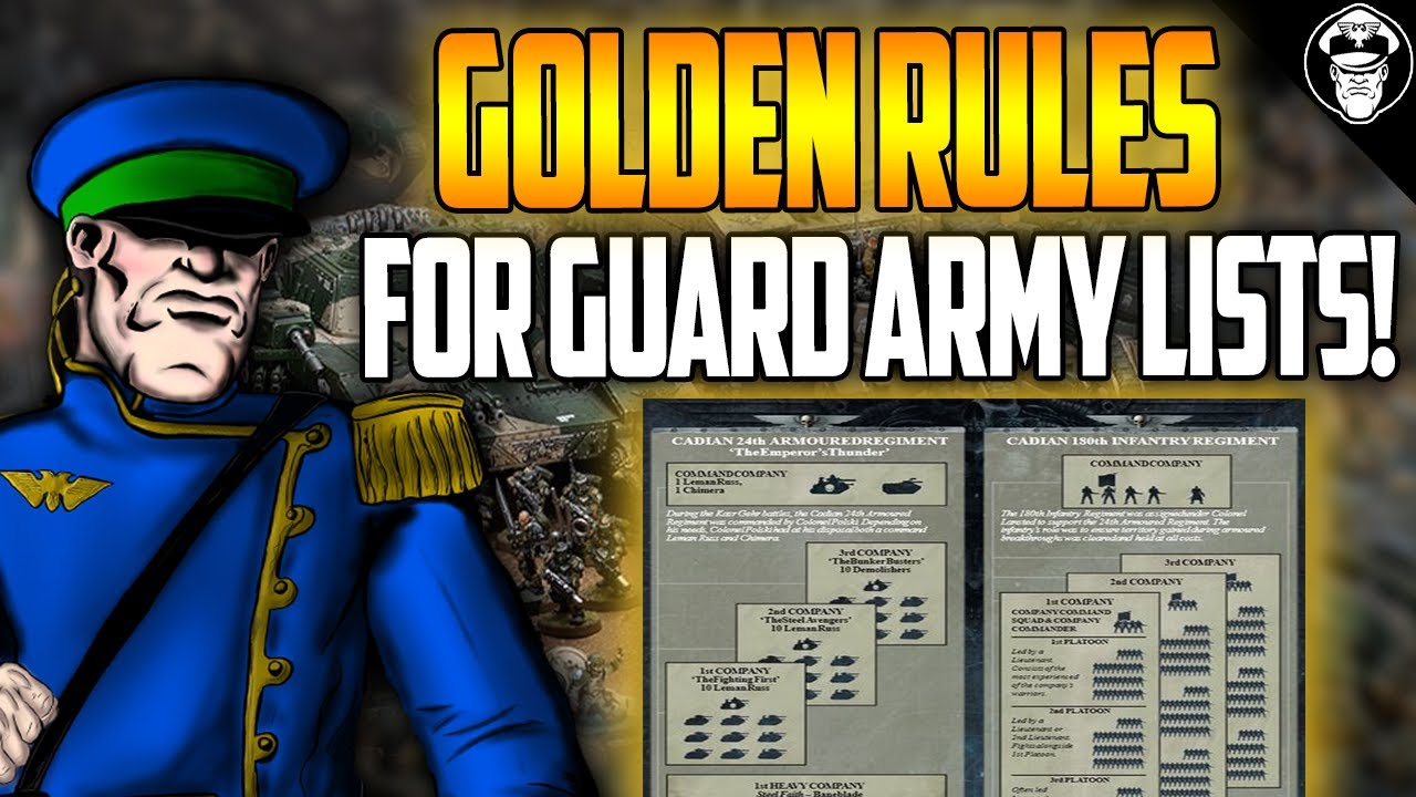 Никогда больше не создавайте плохой список армий! | Astra Militarum | Warhammer 40,000