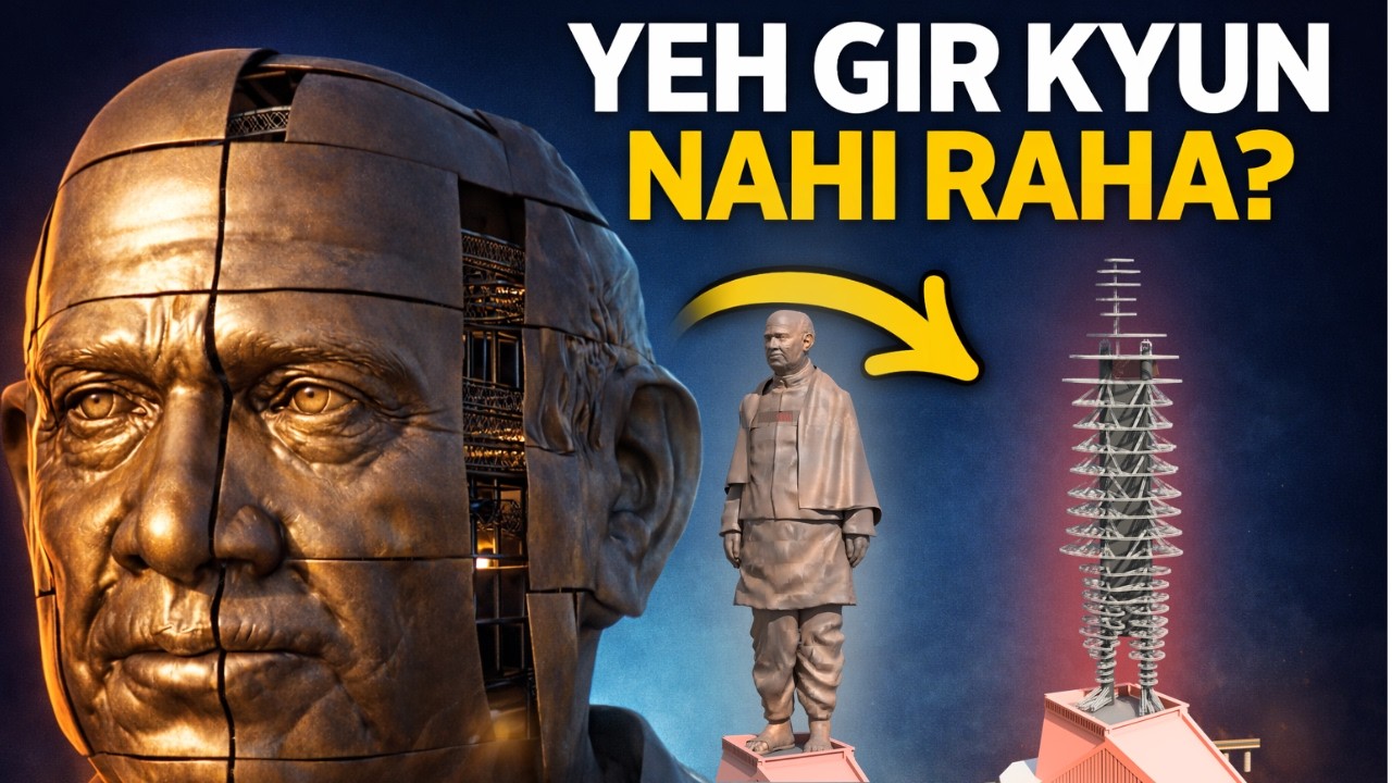 Amazing Engineering Behind the World&rsquo;s Tallest Statue | Sardar Vallabhbhai Patel2.