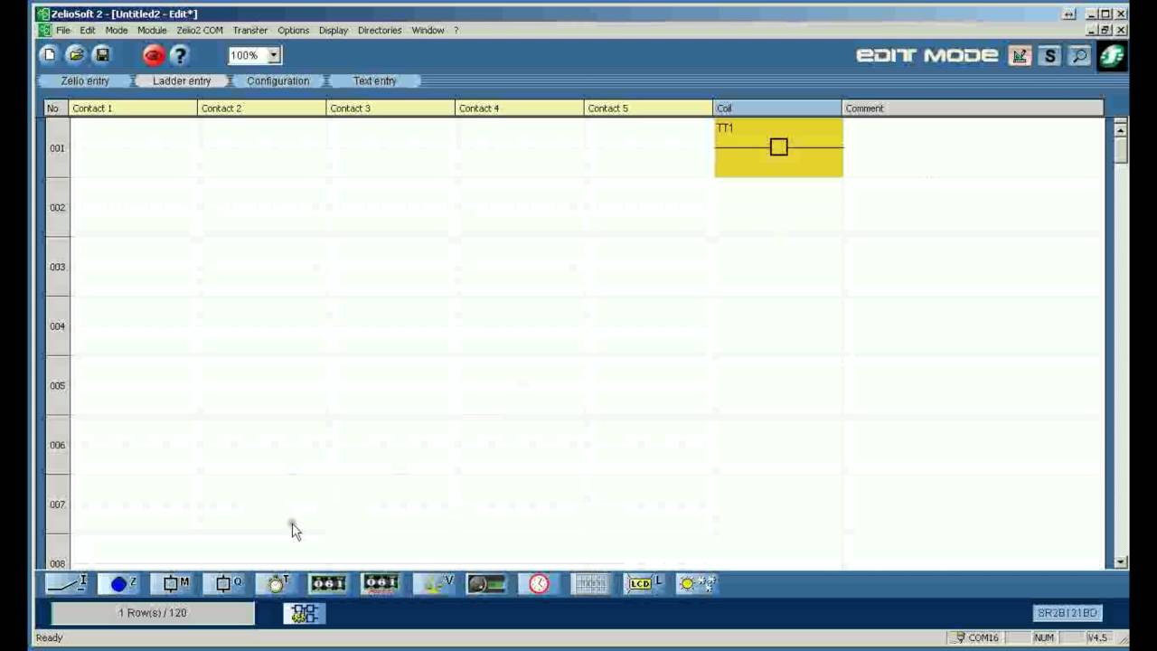 Belajar Smart Relay Zelio 3 ( Timer 3 )