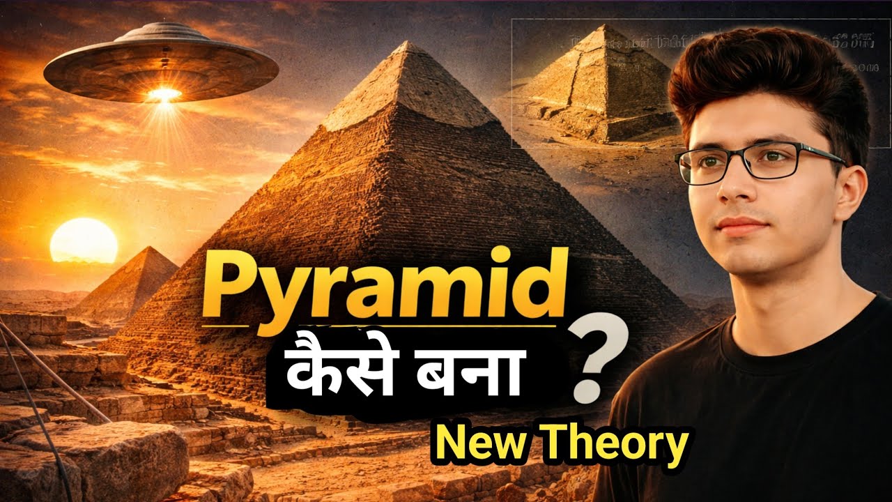 Pyramid निर्माण का नया सिद्धांत | New theory of Pyramid | Explain in hindi 
