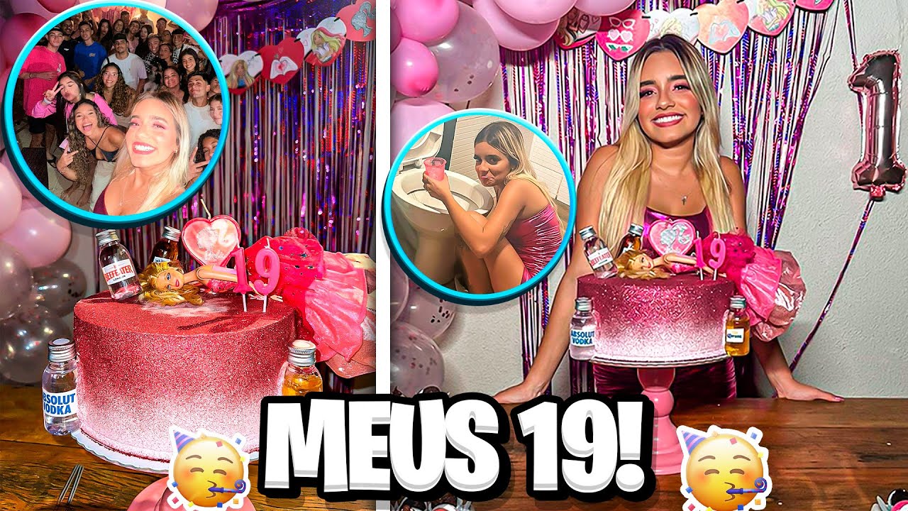 MEU ANIVERSÁRIO DE 19 ANOS - Bela Almada