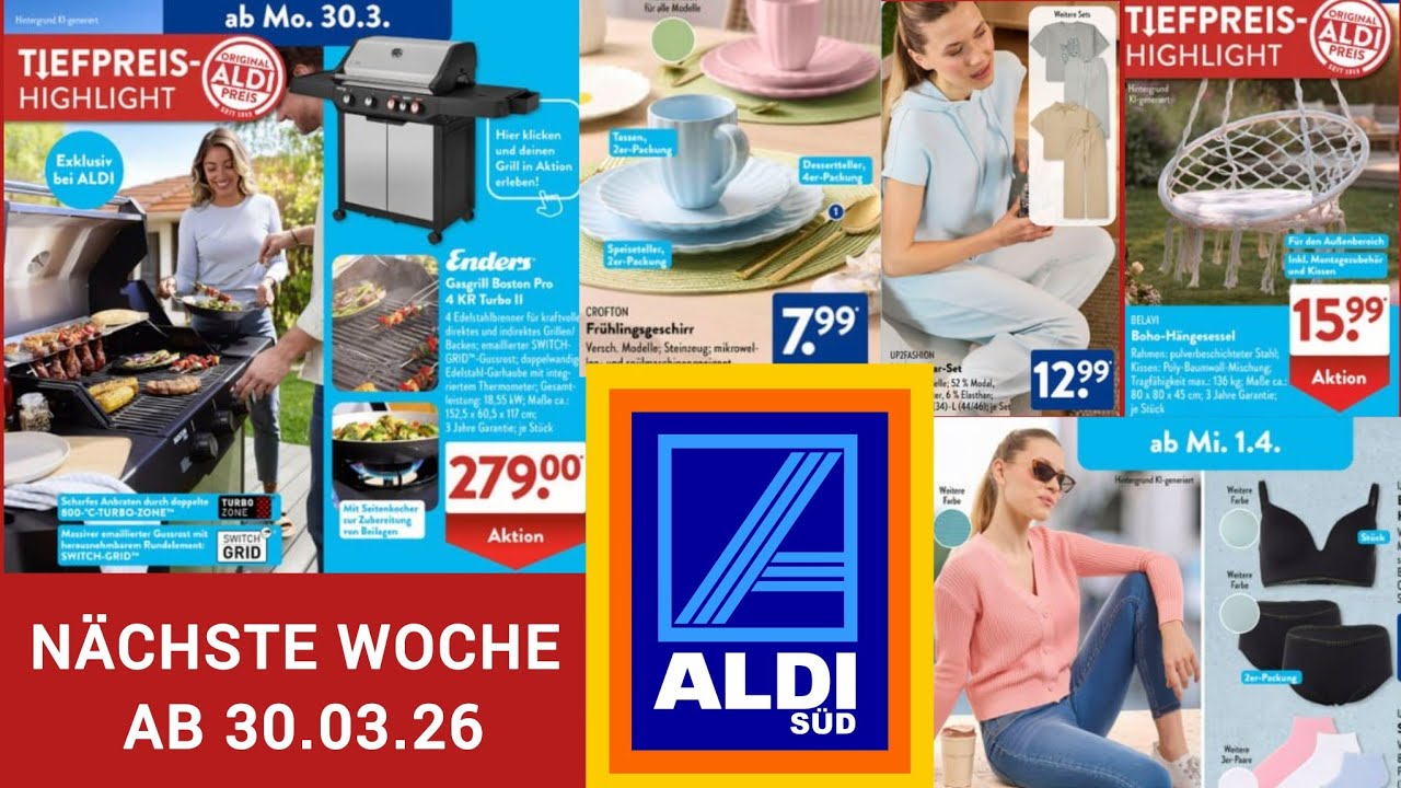 ALDI PROSPEKT ANGEBOTE ✨ Voschau Ab 30.03.26 ✨ ALDI-S&Uuml;D KATALOG DER WOCHE 📍 #aldis&uuml;d #aldi