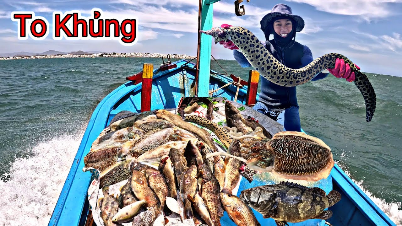Lần Đầu Tiên Làm Nghề Thợ Lặn Mới Bắt Loại Thuỷ Quái Chình biển Này | P 864
