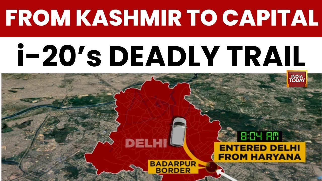 Delhi Terror Probe: i20&rsquo;s Secret Route from Kashmir Exposed