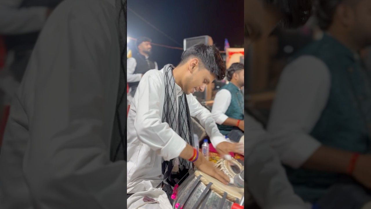 Live tabla Dholak playing | short video