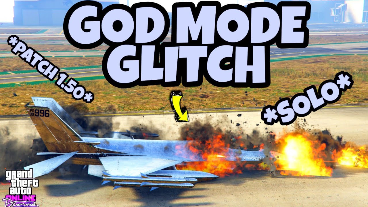 GTA 5 ONLINE *SOLO* JET GOD MODE GLITCH XBOX/ PS4 AFTER PATCH *1.50* WORKING NOW