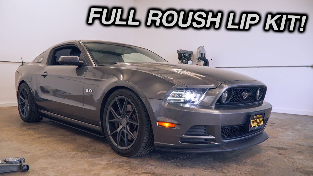 Installing Roush Side Splitters for 2010-2014 Mustangs!
