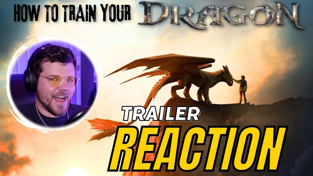 How To Train Your Dragon Teaser Trailer REACTION | Live-Action