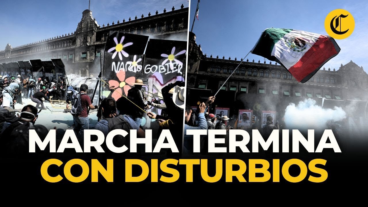 Marcha de la Generación Z en México termina en disturbios frente al Palacio Nacional | El Comercio