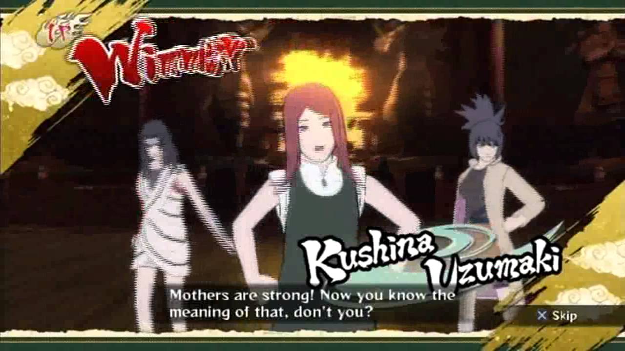 Naruto Storm Revolution Kushina (Anko & Kurenai) vs. Karin (Suigetsu) (3 rounds)