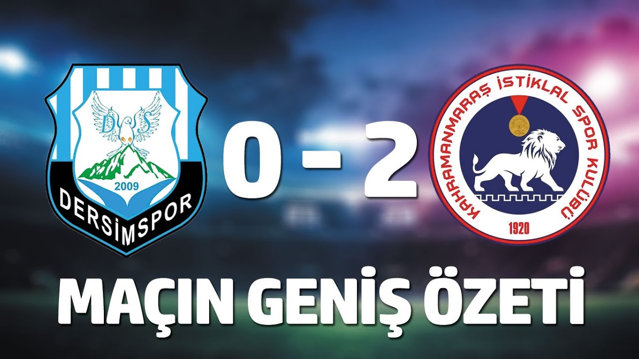 Dersimspor 0 - 2 Kahramanmaraş İstiklalspor (Dersimspor'un kaçan penaltısı)