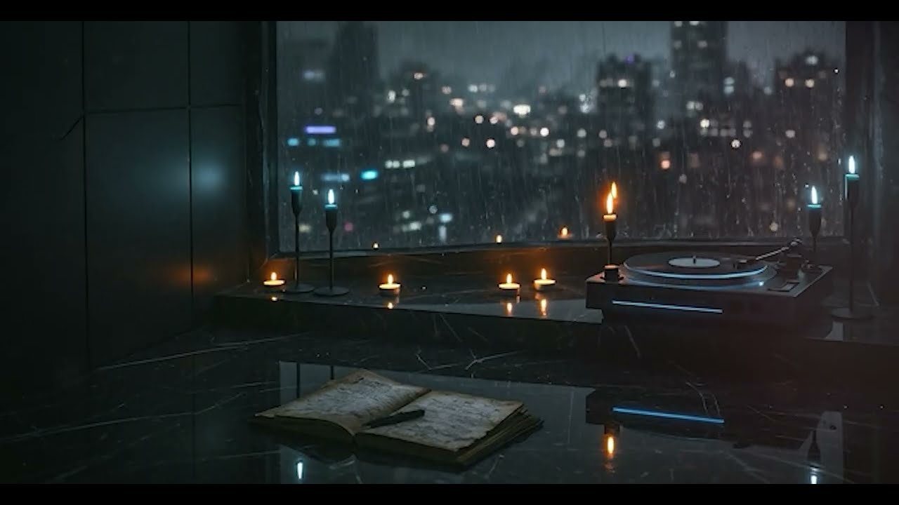Lofi Sad Dark 🖤 Lonely Night Study (1 Hour)