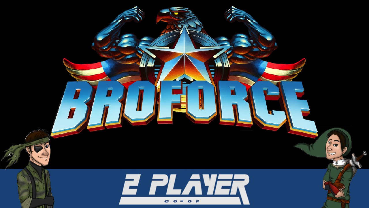 Broforce - 2 Player Co-Op Plays