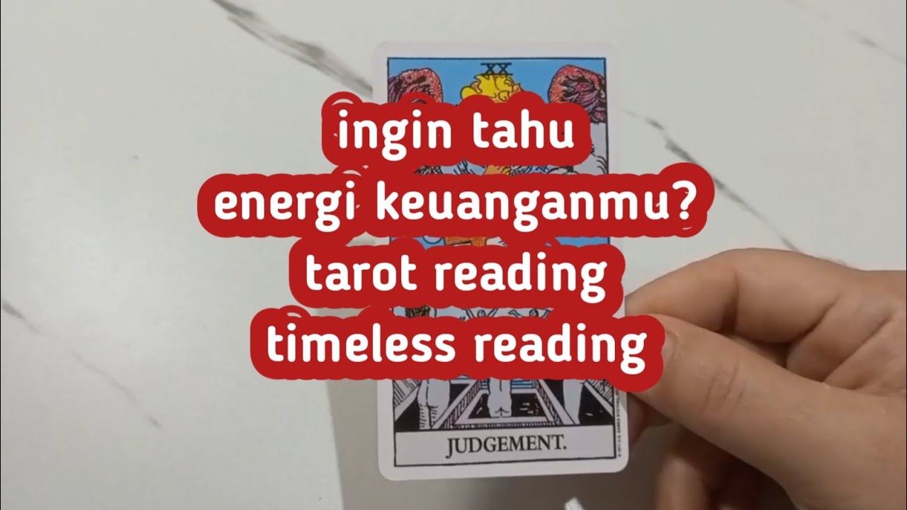 RAMALAN ENERGI KEUANGANMU TIMELESS READING
