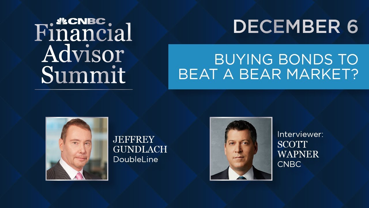 DoubleLine Jeffrey Gundlach at CNBC Financial Advisor Summit