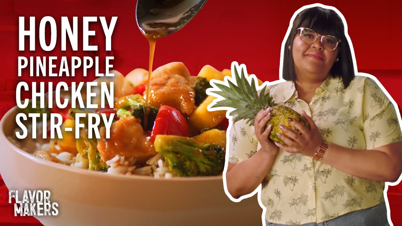 How To Make Chicken Stir-Fry Recipe With Honey & Pineapple | McCormick