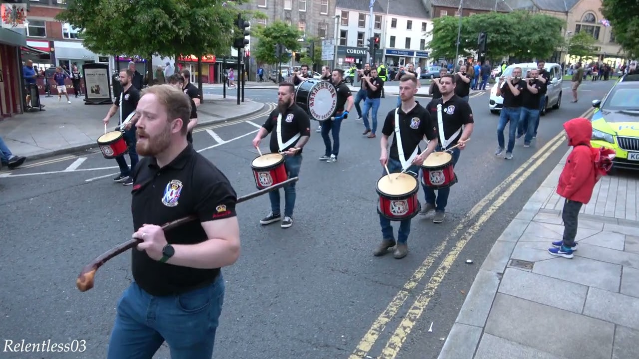 Annaghmore Crown Defenders (No.2) @ Portadown True Blues Parade ~ 18/06/22 (4K)