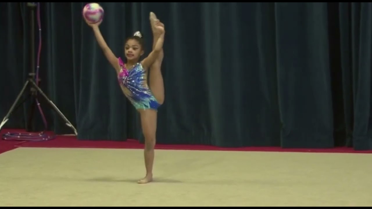 Mila Tokaev Rhythmic gymnastics level 5 state champions 2023 Los Angeles