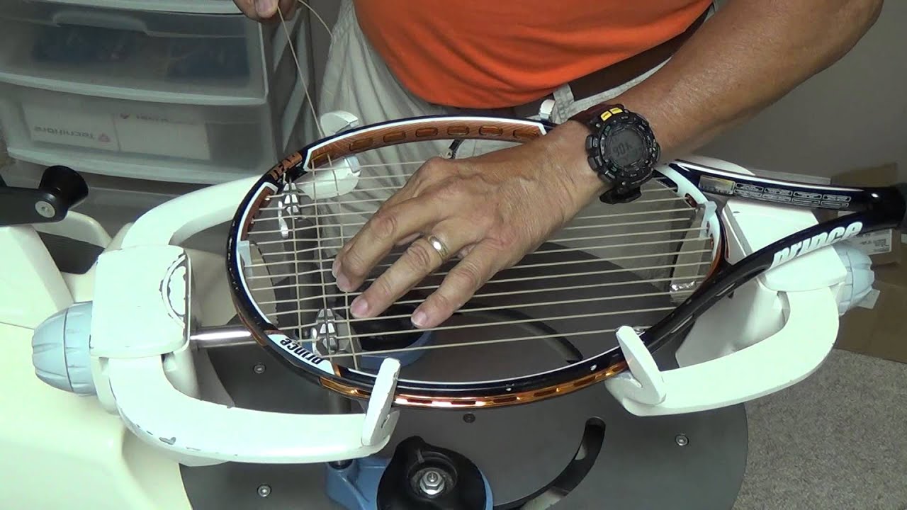 Stringing Prince Rackiets