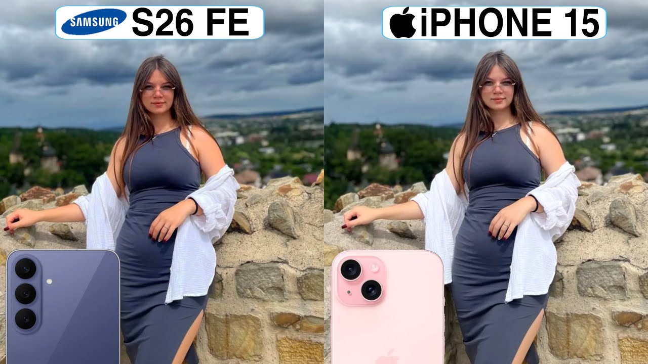 Samsung Galaxy S26 Fe Vs iPhone 15 Camera Test Comparison