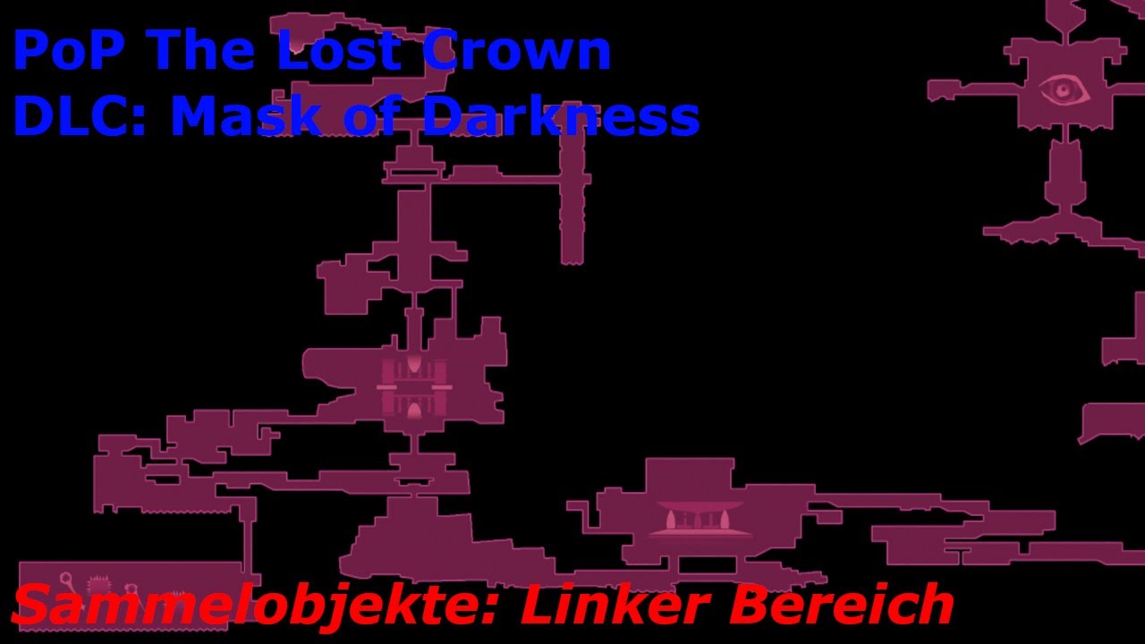 PoP The Lost Crown DLC: Mask of Darkness Walkthrough - Sammelobjekte - Linker Bereich