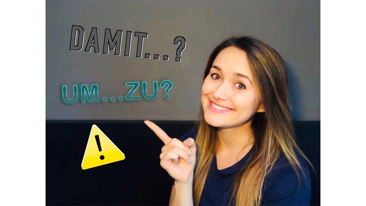 damit/ um...zu (A2-B2) Nebensätze (2)