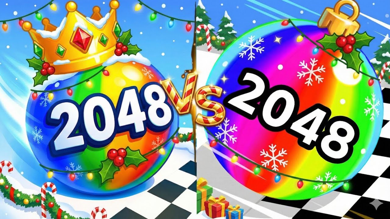 Which 2048 Is Best? Ball Merge 2048 vs Ball Run 2048 | Full Gameplay Comparison 🔥😳
