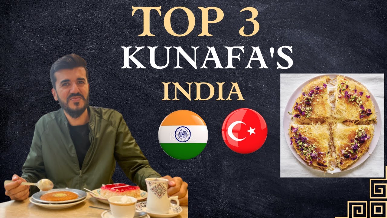Top 3 Arabian Kunafa |Hyderabad| Turkish Dessert| #hyderabad #foodie #kunafa #turkey #dessert
